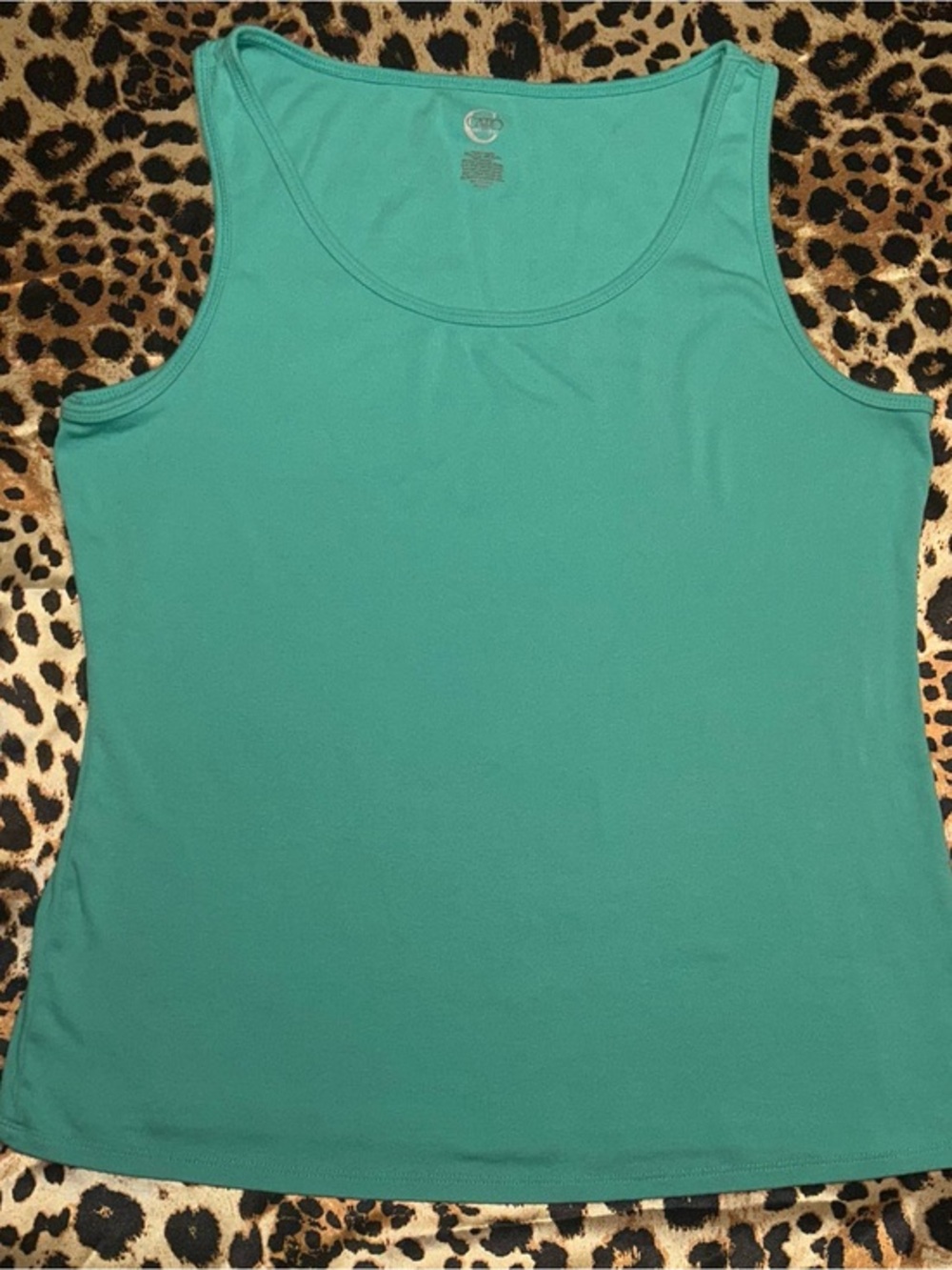 Cato Seafoam Green Scoop Neck Tank Top